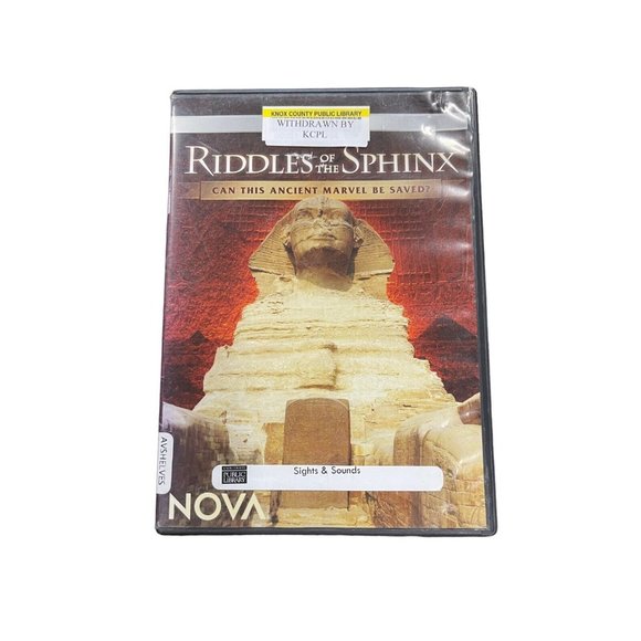 Nova Media Nova Riddles Of The Sphinx Dvd 20 Documentary History
